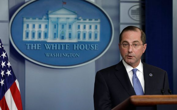 Man speaking at podium